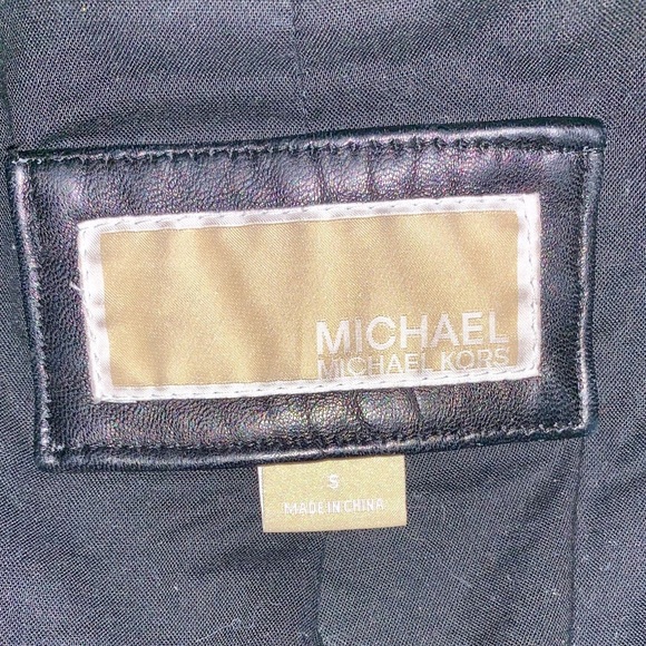 Michael Kors leather jacket - Picture 4 of 4